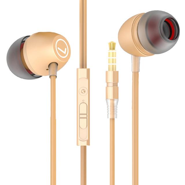 Laweiss S19 Earphone Drive-by-Wire for Apple Oppo/Huawei Vivo Earplugs in-Ear for Phone Metal Earphones