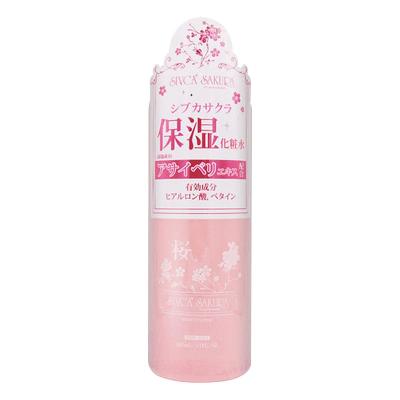 日本Sivca诗薇卡樱花水精华保湿滋润补水化妆水爽肤水500ml水保湿