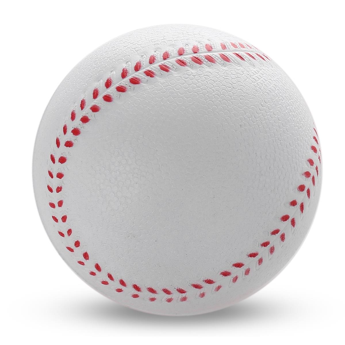 岑岑PU棒球发泡棒球弹力球PU压力垒球发泡垒球学生软式棒球
